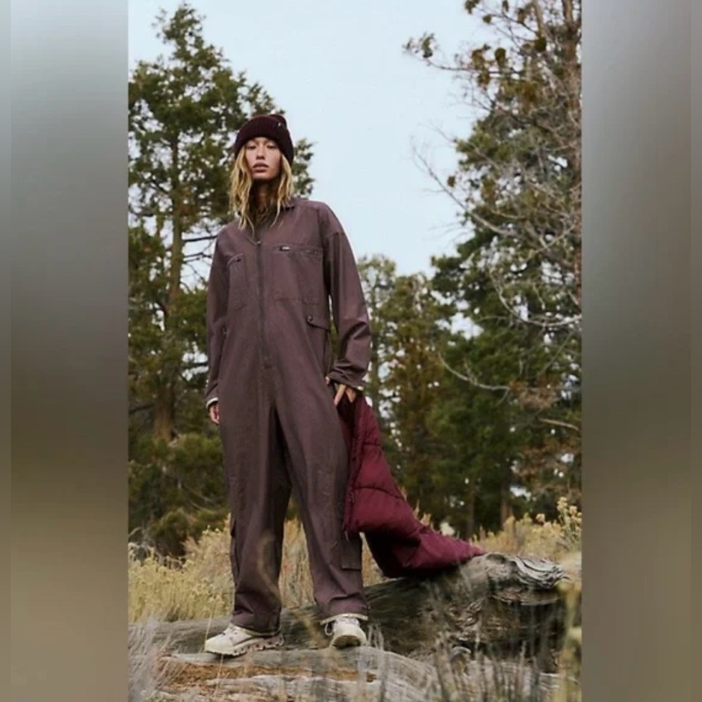 Free people movement mesmerize me solid jumpsuit